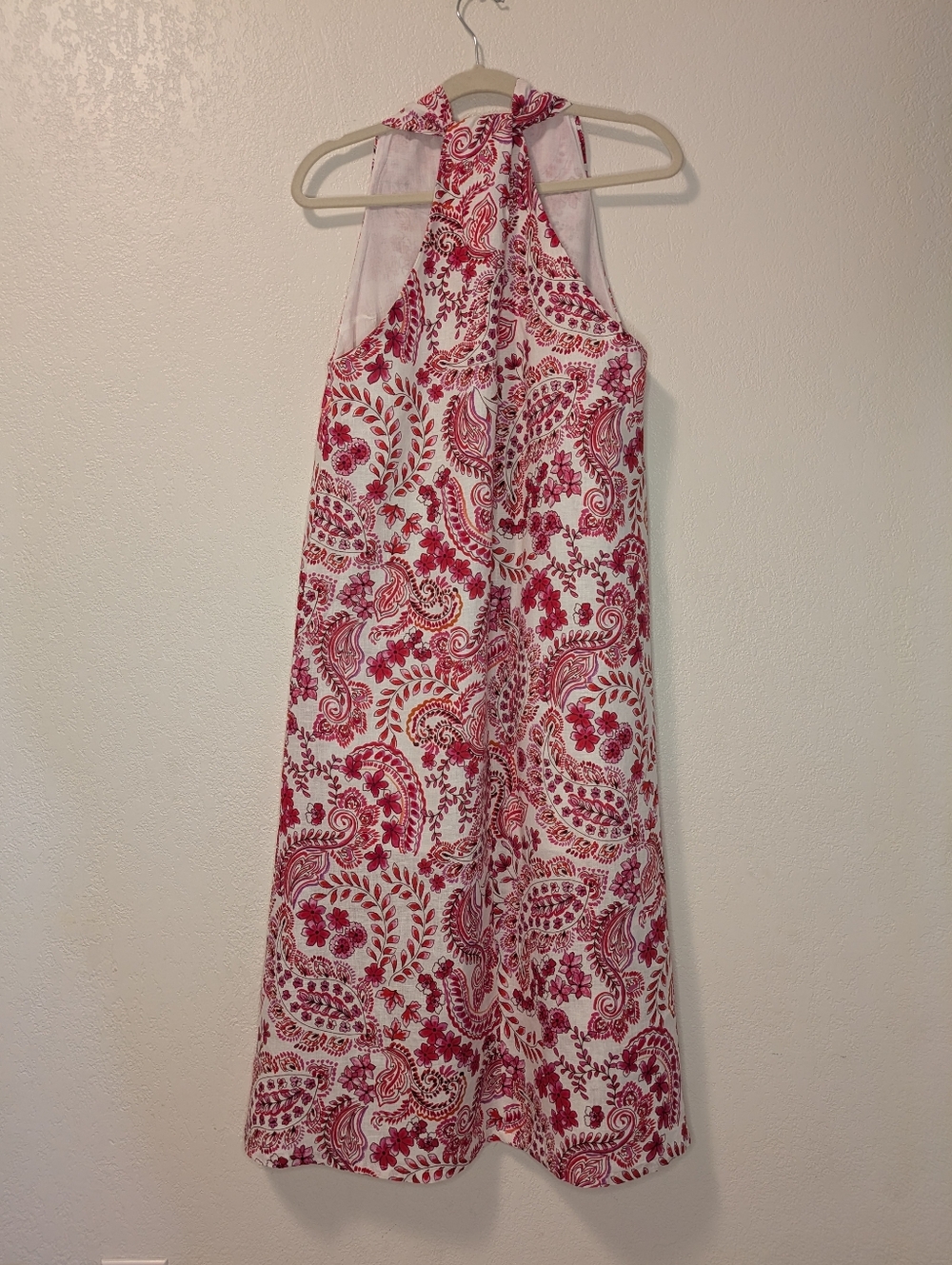 Johnny Was Workshop Lillet Crisscross Linen Dress - Picture 7 of 9